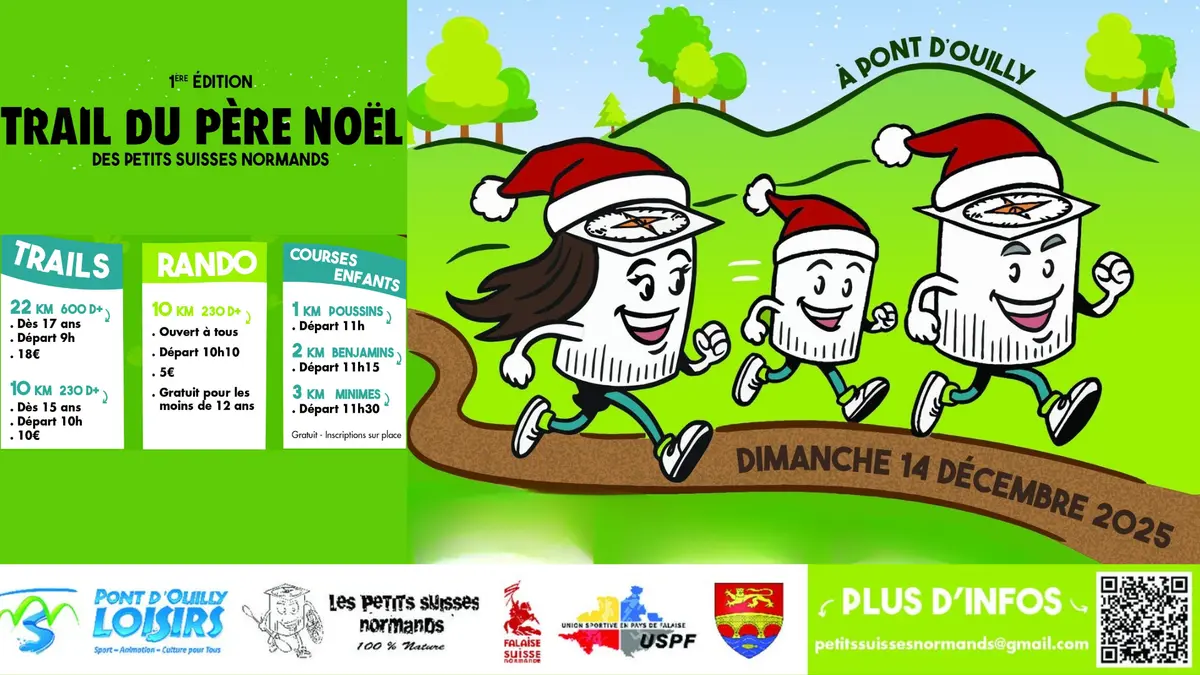 Trail du Père Noël des Petits Suisses Normands