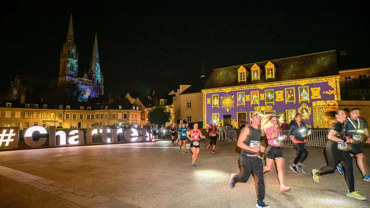 Trail in Chartres en lumières 2026