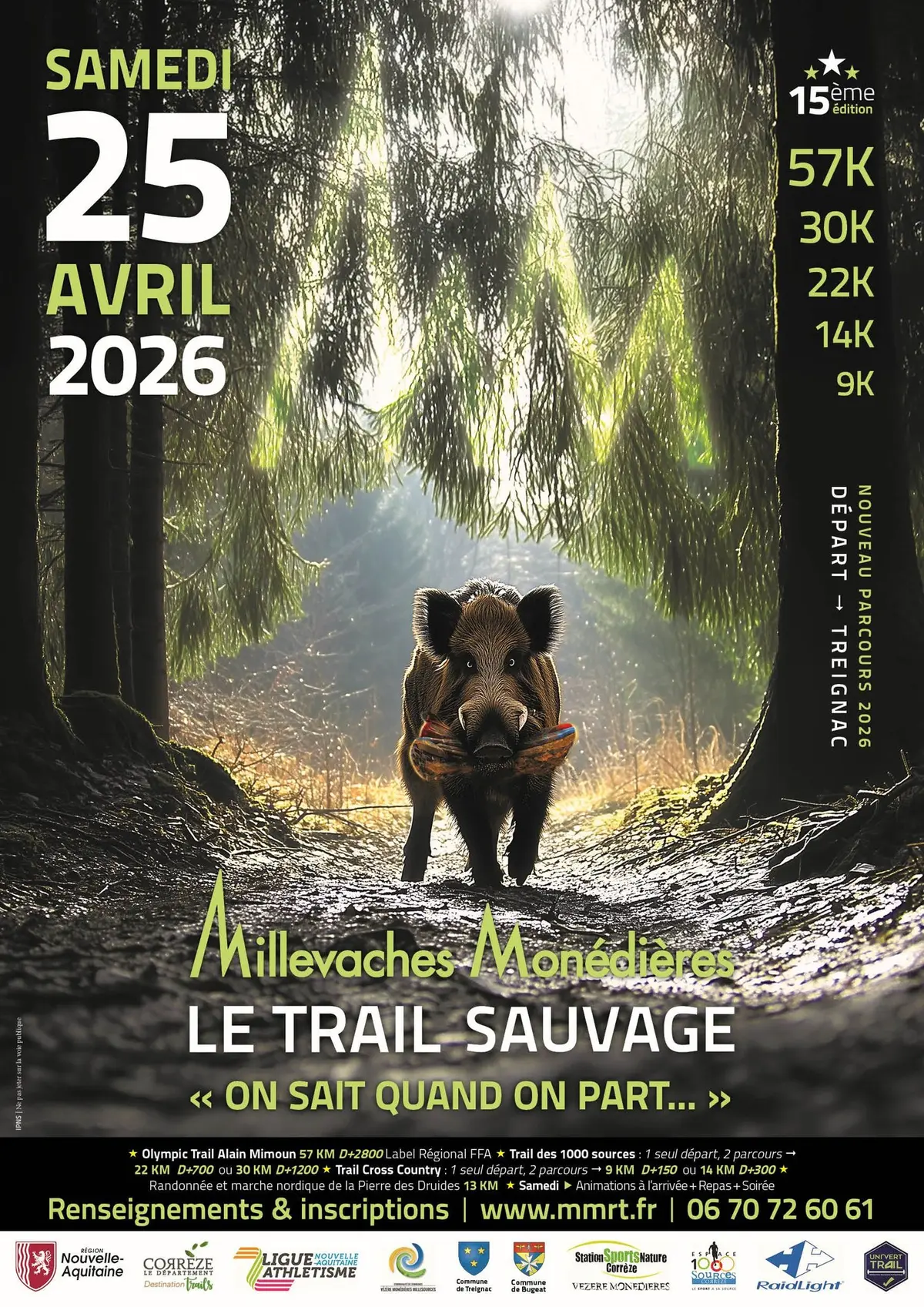 Trail Millevaches Monédières