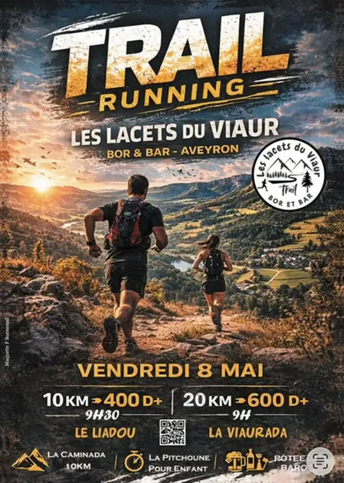 Trail running - Les lacets du Viaur