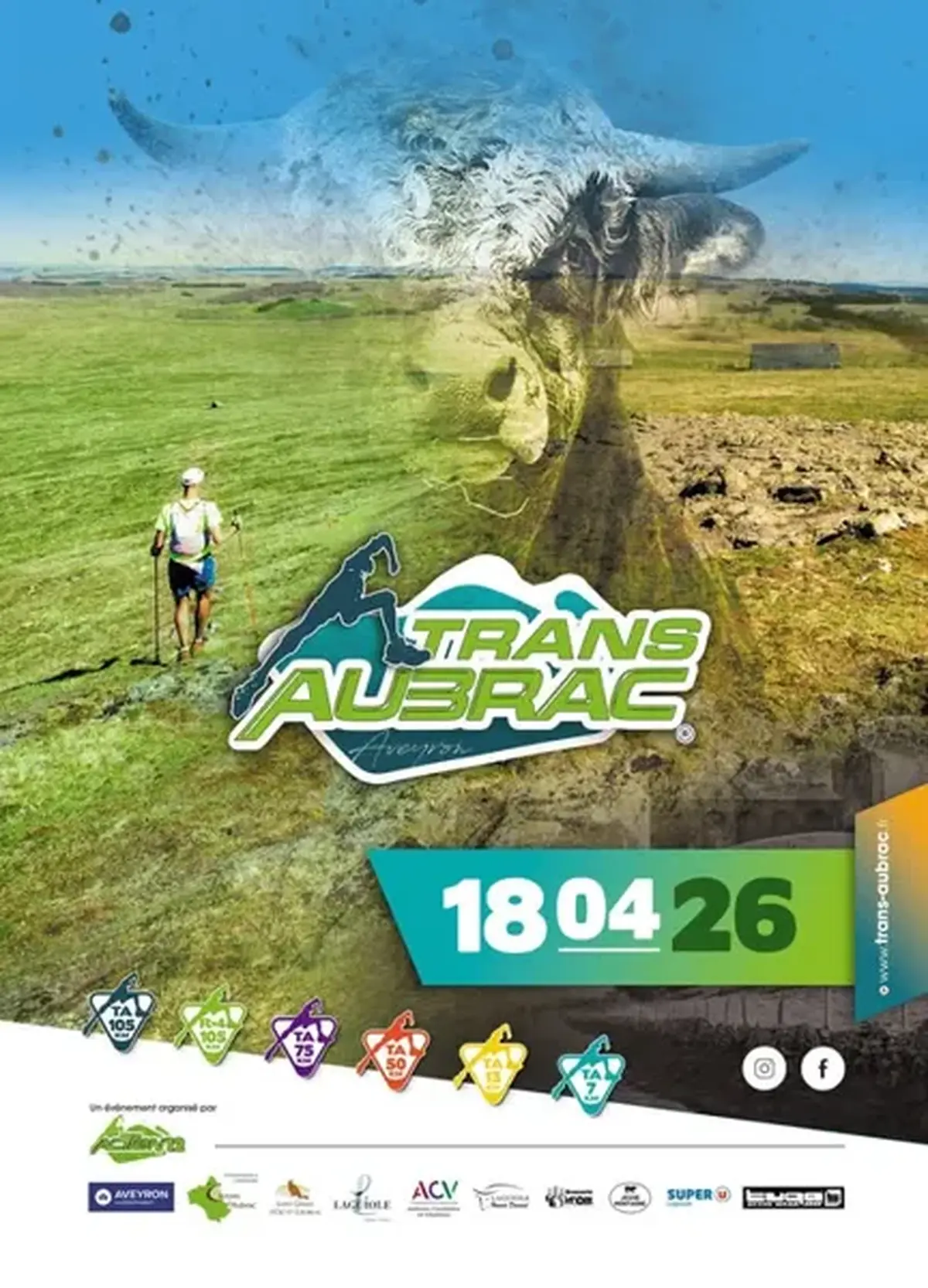 Trail Trans Aubrac à St Geniez d'Olt