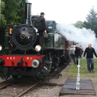 Un voyage dans un train à vapeur comme au début du XXe siècle &copy; Sandrine Bavard