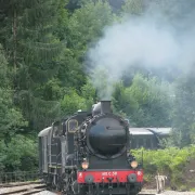 Train touristique à vapeur : Circuit d\'Eymoutiers à Bugeat