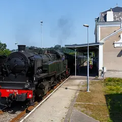 Train touristique à vapeur : De Saint-Léonard de Noblat à Eymoutiers