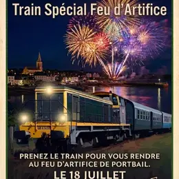 Train touristique du Cotentin : Spécial feux d'artifice !