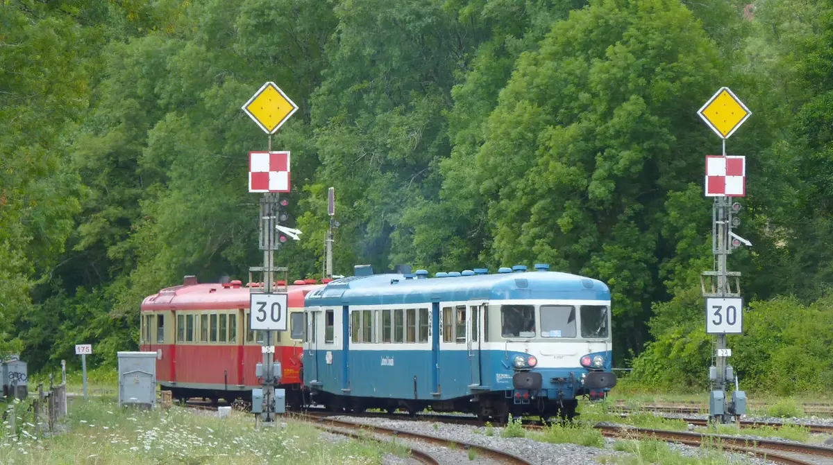 Trajet Limoges - Bordeaux avec l'Autorail Limousin