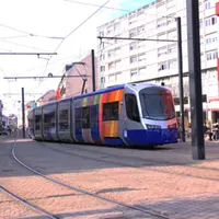 Le tram train relie Thann Saint-Jacques à à la gare de Mulhouse en 45 minutes &copy; dr