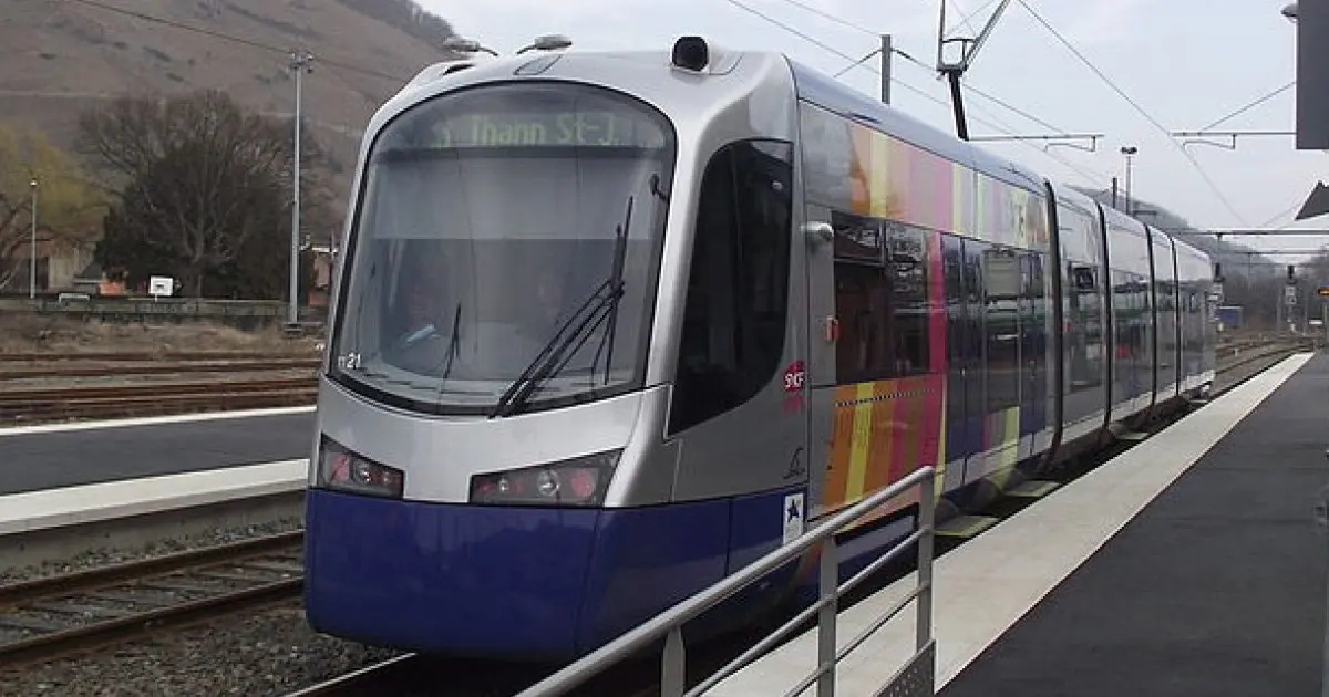 Le Tram-Train de Mulhouse - Thann est une vraie révolution dans les transports en commun français.