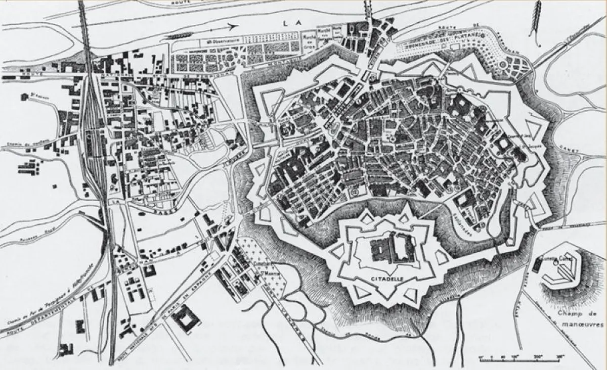 Trame Urbaine : Les Vestiges  De L'Histoire