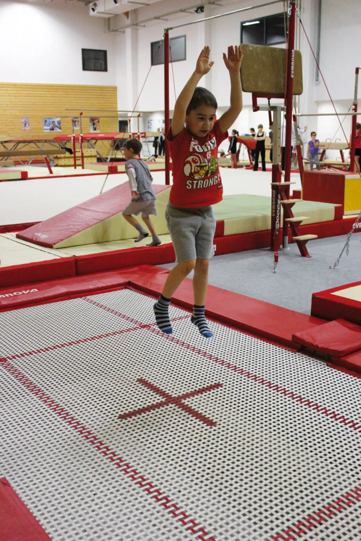 A l'Union de Blotzheim, on peut s'initier au trampoline dès 5 ans