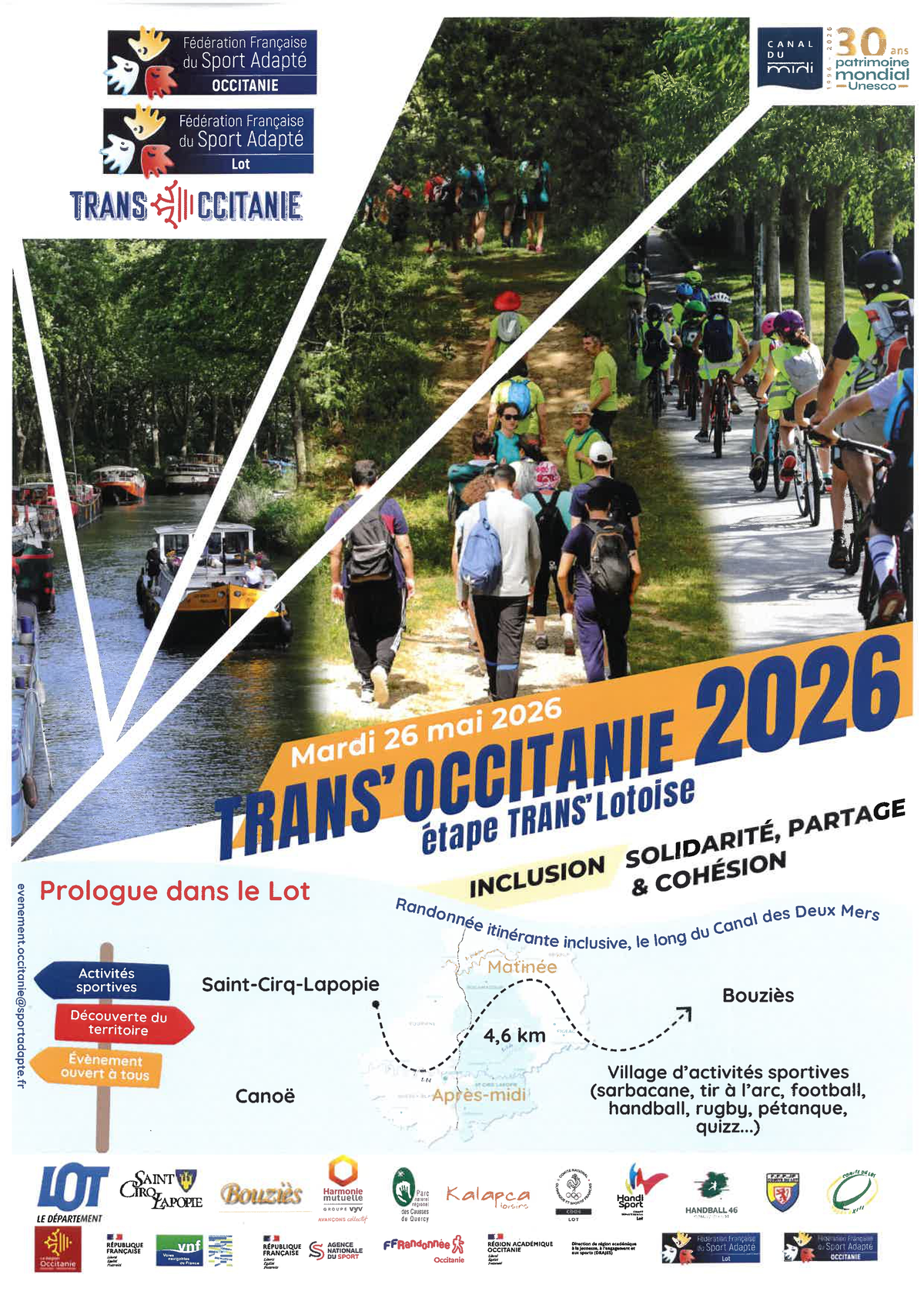 Trans'Occitane, étape lotoise