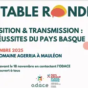 Transition et transmission : les réussites du Pays basque