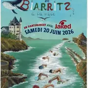 Traversée de Biarritz à la nage