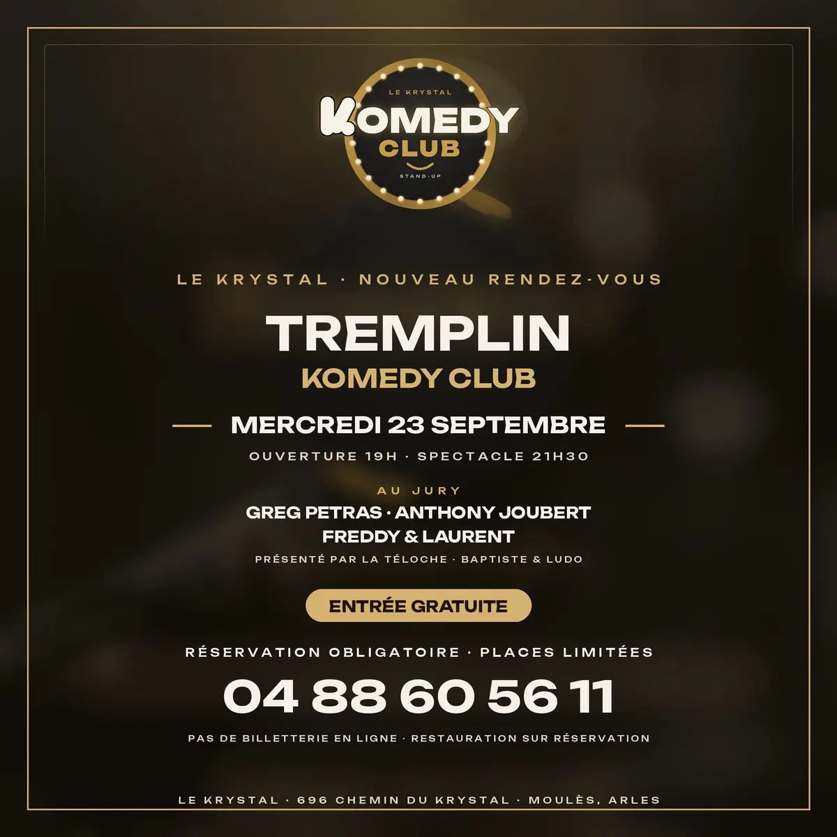 Tremplin Komedy Club - Jeunes talents