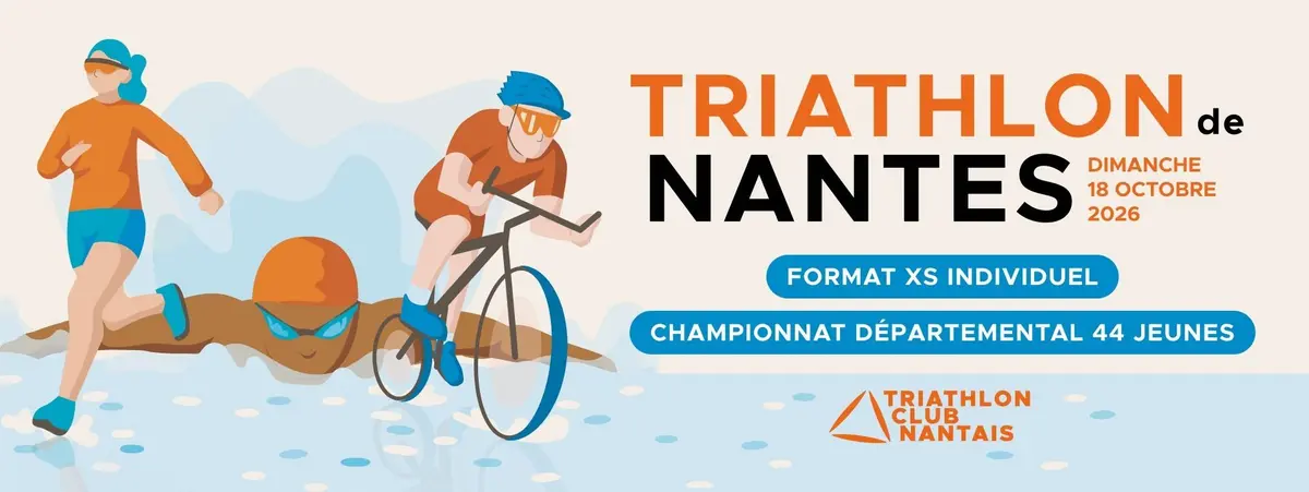 Triathlon de Nantes 2026 : natation, vélo et course à pied au cœur de la ville