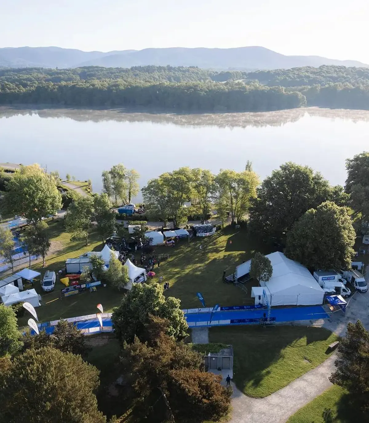 Triathlon du Lion : acc&egrave;s au site