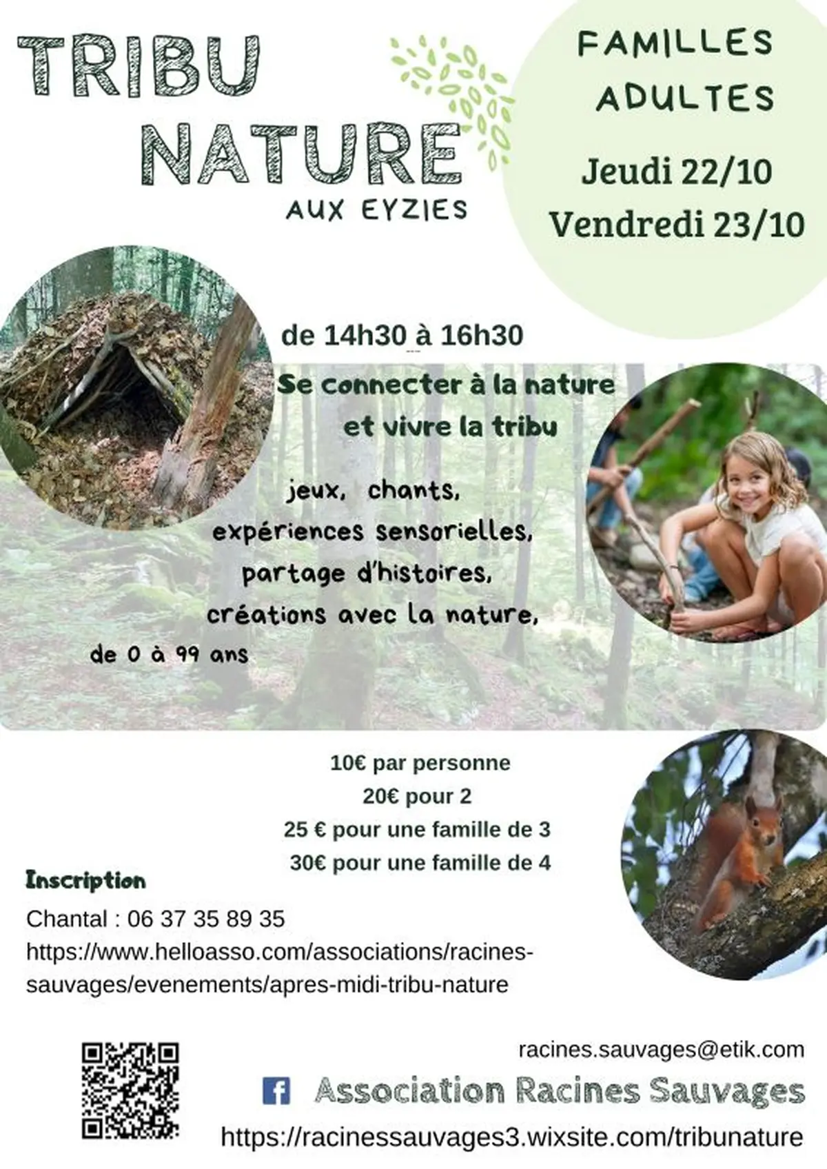 Tribu nature aux Eyzies
