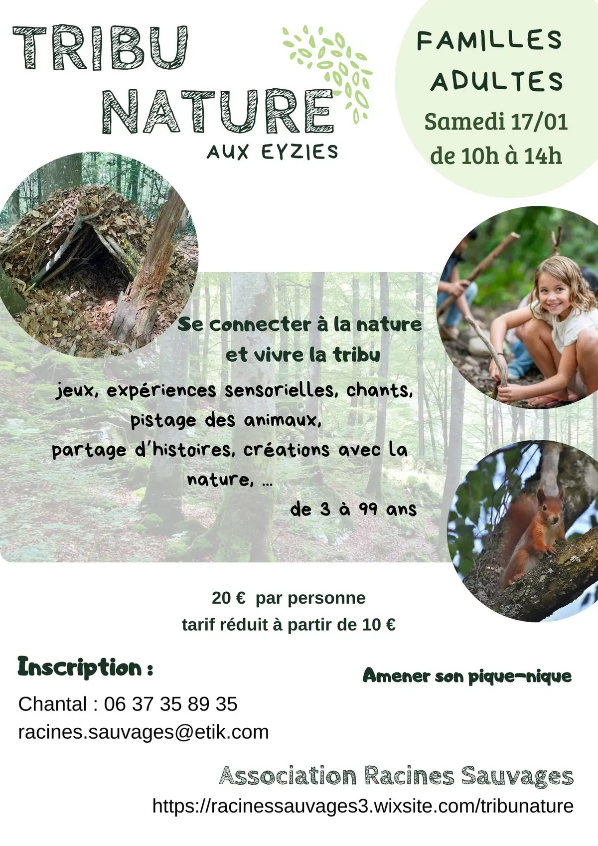 Tribu nature aux Eyzies