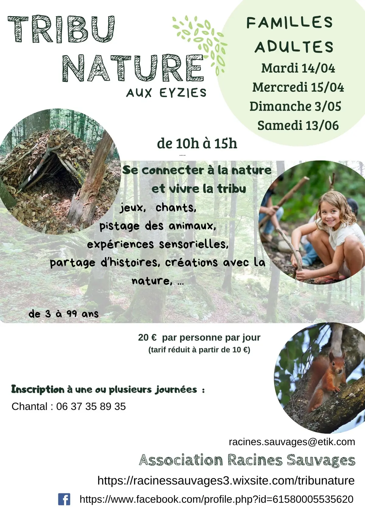 Tribu nature aux Eyzies