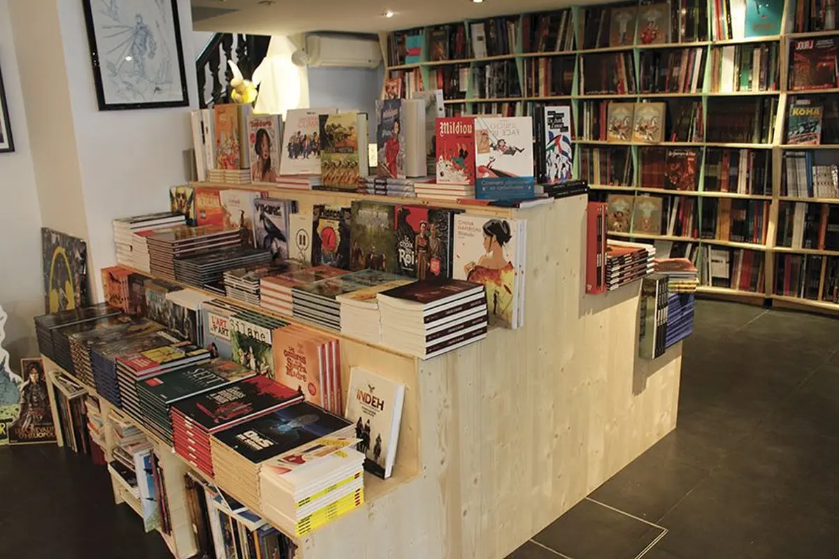 Sur 250m2, Tribulles propose 47 000 références dans l'univers de la B.D, du manga, des comics