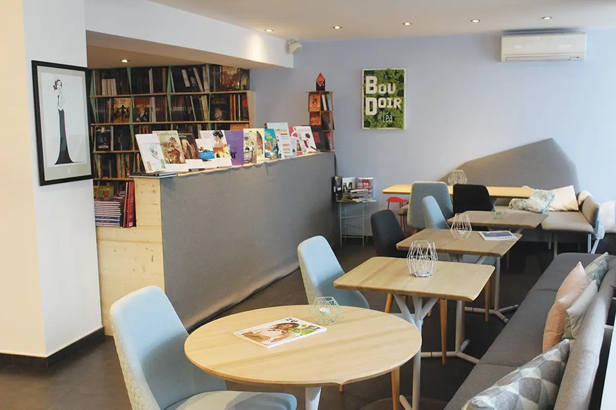 Tribulles, canal D.B, a déménagé en 2017 rue des Tanneurs à Mulhouse et en a profité pour créer un espace boudoir