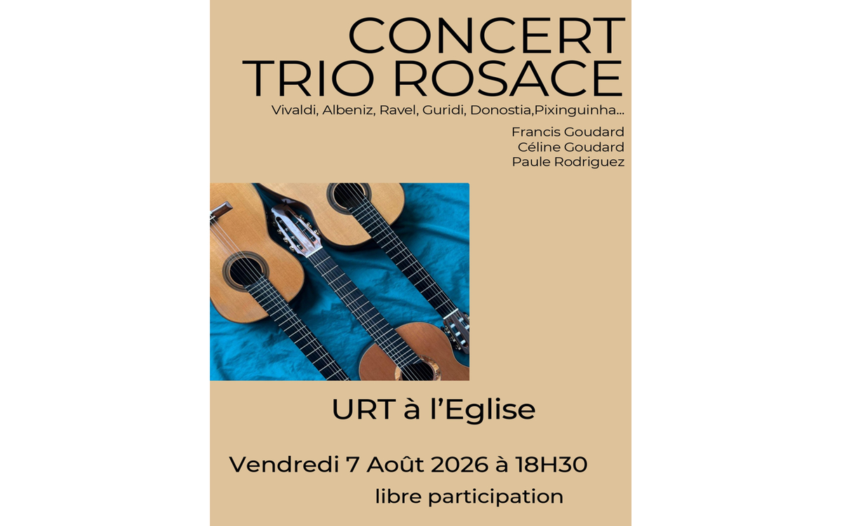 Trio de guitares « Rosace »