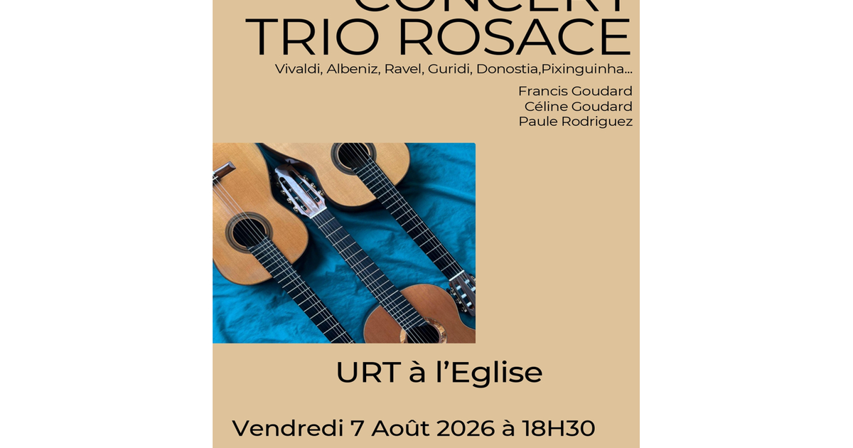 Trio de guitares « Rosace »