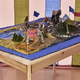 Trobairitz, journées des matrimoines : installation d'Héloïse Farago
