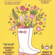 Troc aux plantes à Belmontet