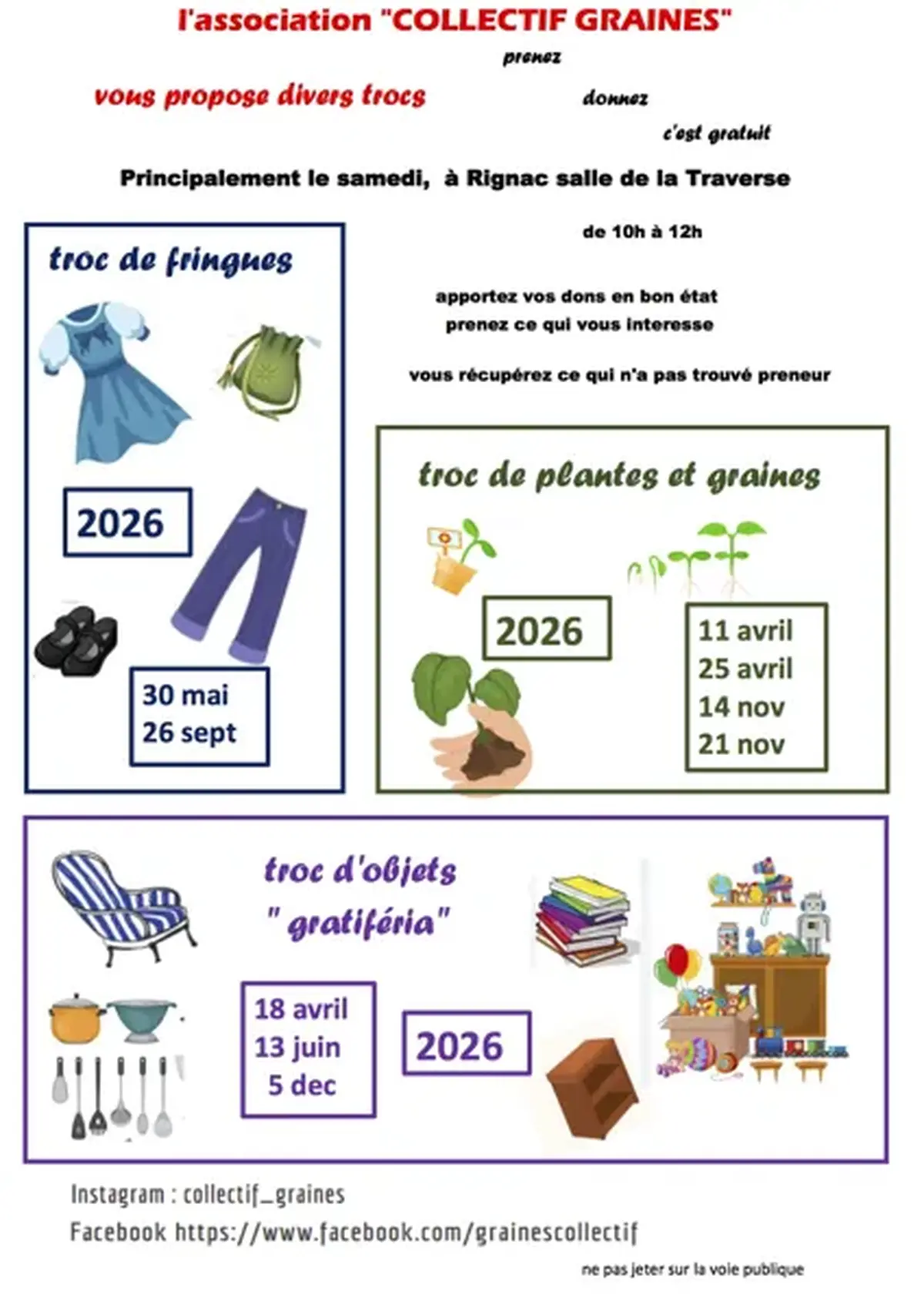 Troc de plantes et graines