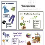 Troc de plantes et graines