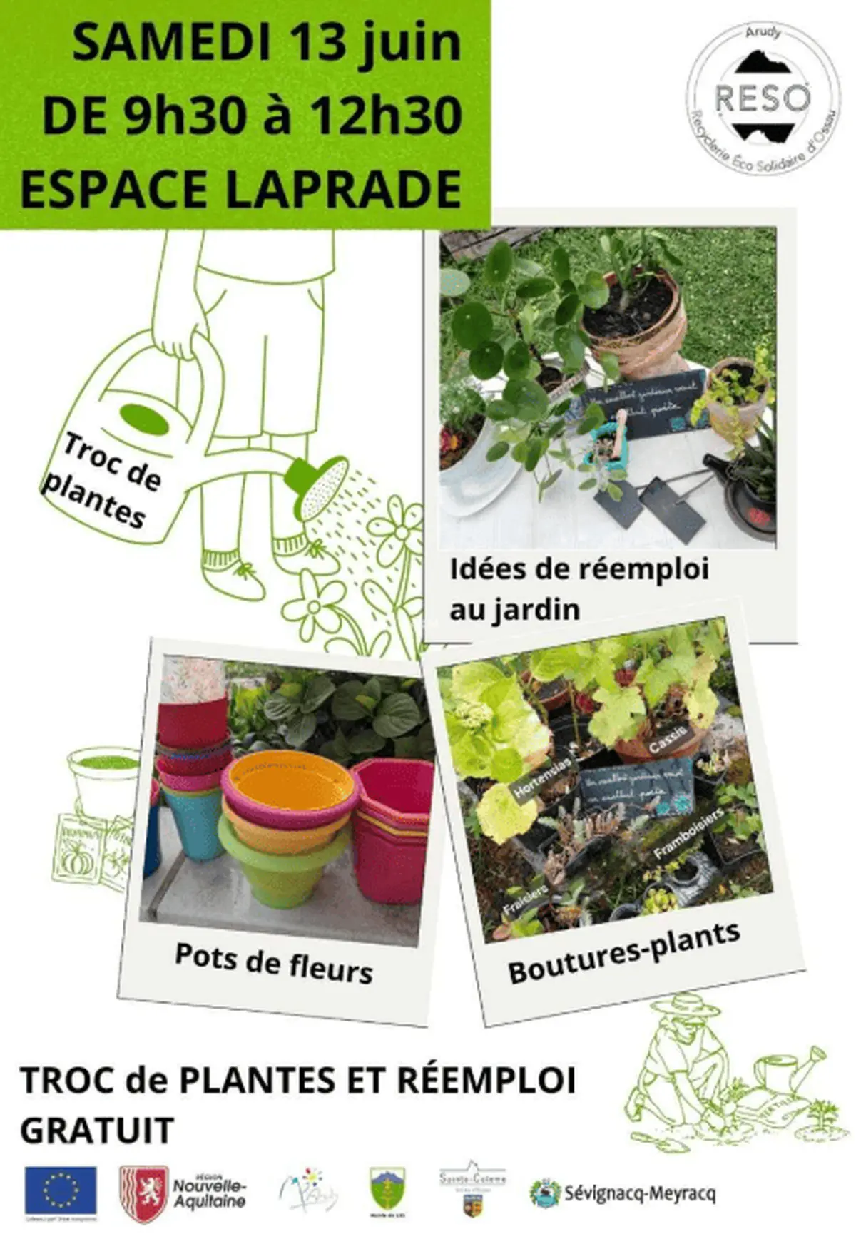 Troc de plantes et réemploi