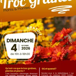 Troc  graines, plants & plantes