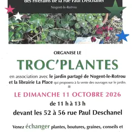 Troc'Plantes par l'asso Laisser-Pousser