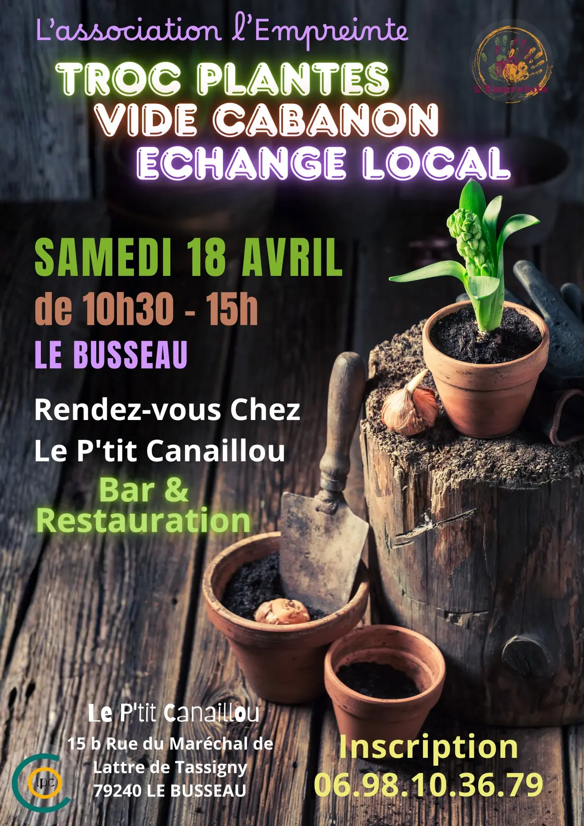 Troc plantes, vide cabanon