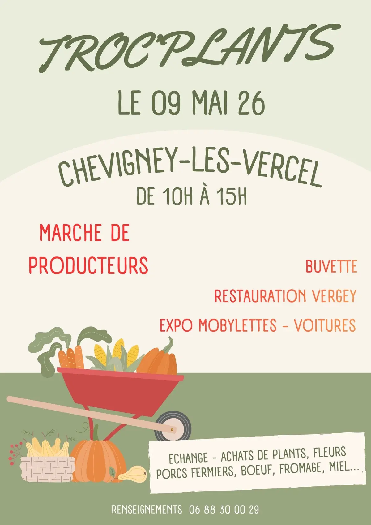 Troc'Plants et marché de producteurs