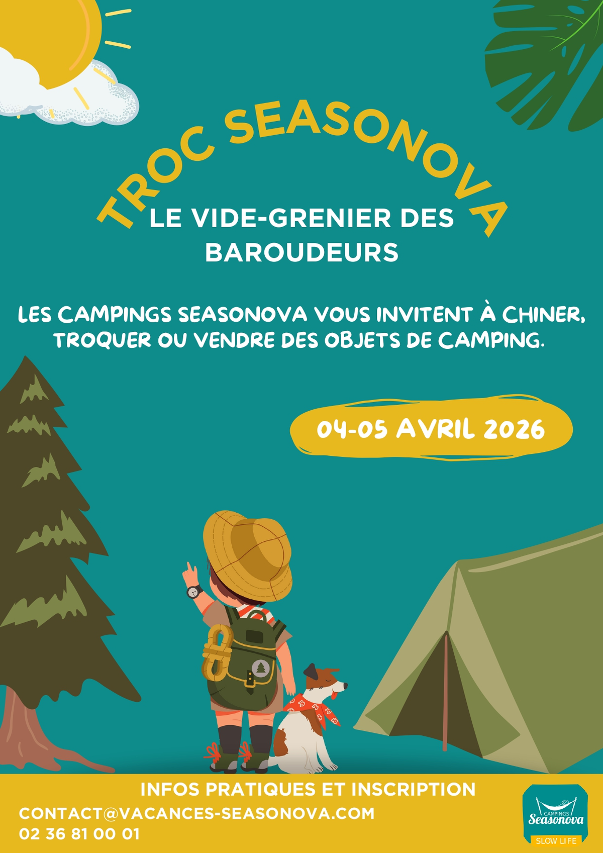 Troc Seasonova - Grand vide grenier des baroudeurs