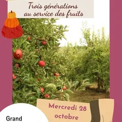 Trois générations au service du fruit
