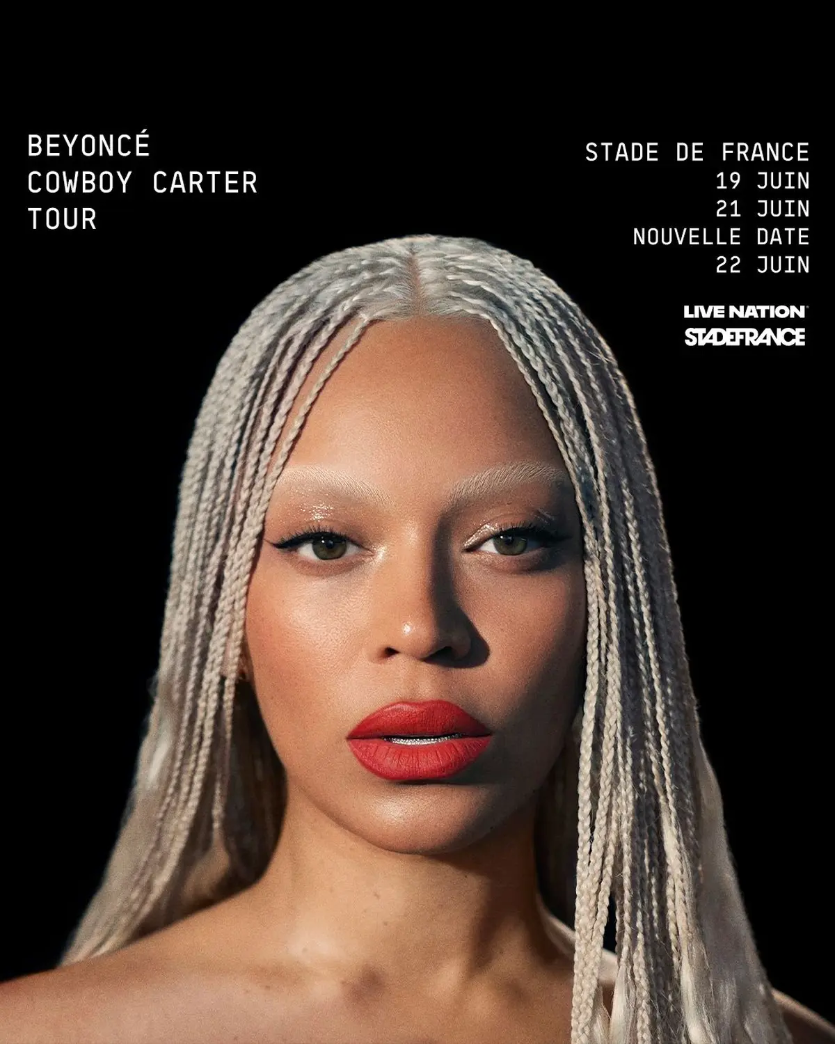 Une troisième date pour Beyoncé au Stade de France