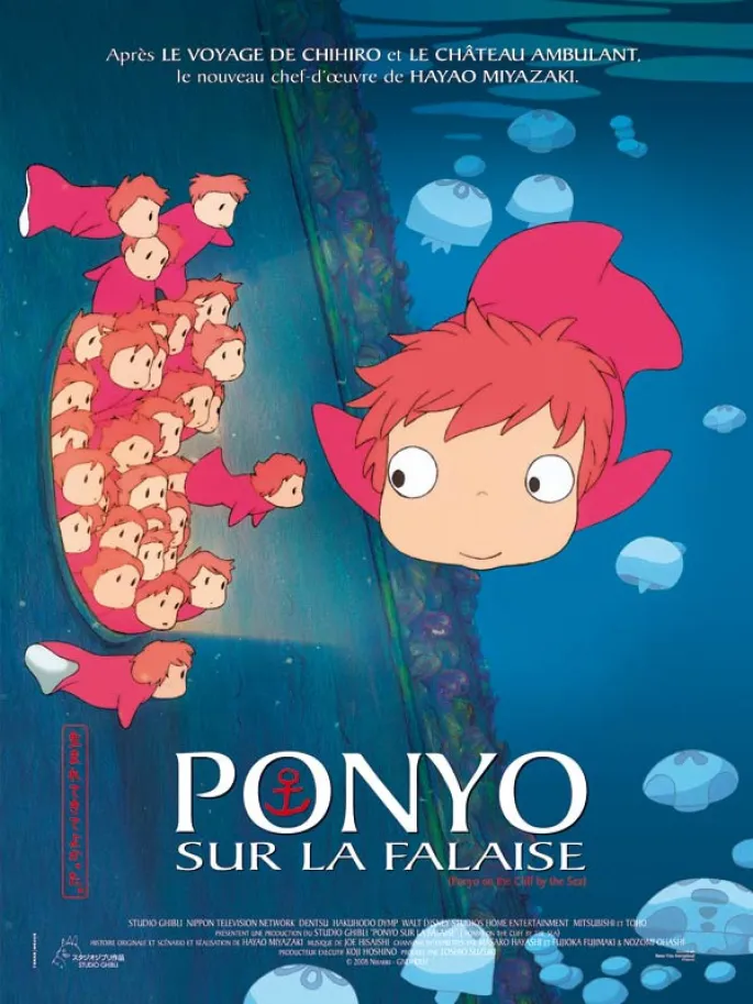 Ponyo sur la Falaise, un des classiques de Miyazaki