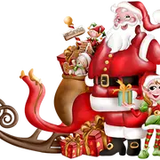 Trône du Père Noël avec photos, animation maquillage par Chloë et chalet des associations