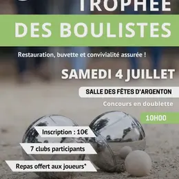 Trophée des boulistes - 2° édition