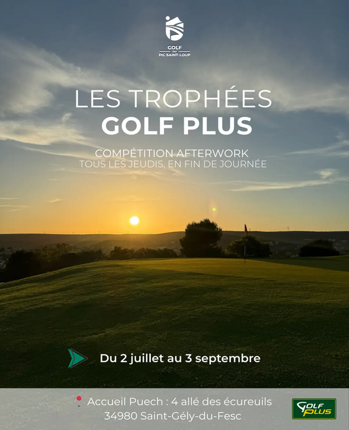 Trophées Golf Plus