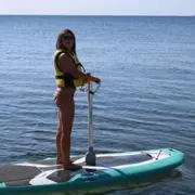Trottinette électrique des mers plage de la Garonnette (83)