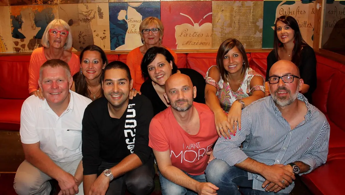 La Troupe de l'Arlequin de Dietwiller en 2015