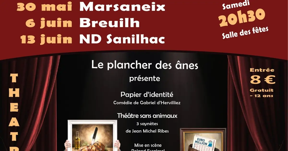 Troupe le planches des ânes