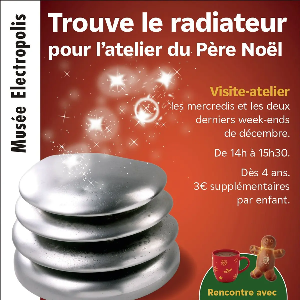 Trouve le radiateur pour l'atelier du Père Noël