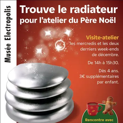 Trouve le radiateur pour l'atelier du Père Noël