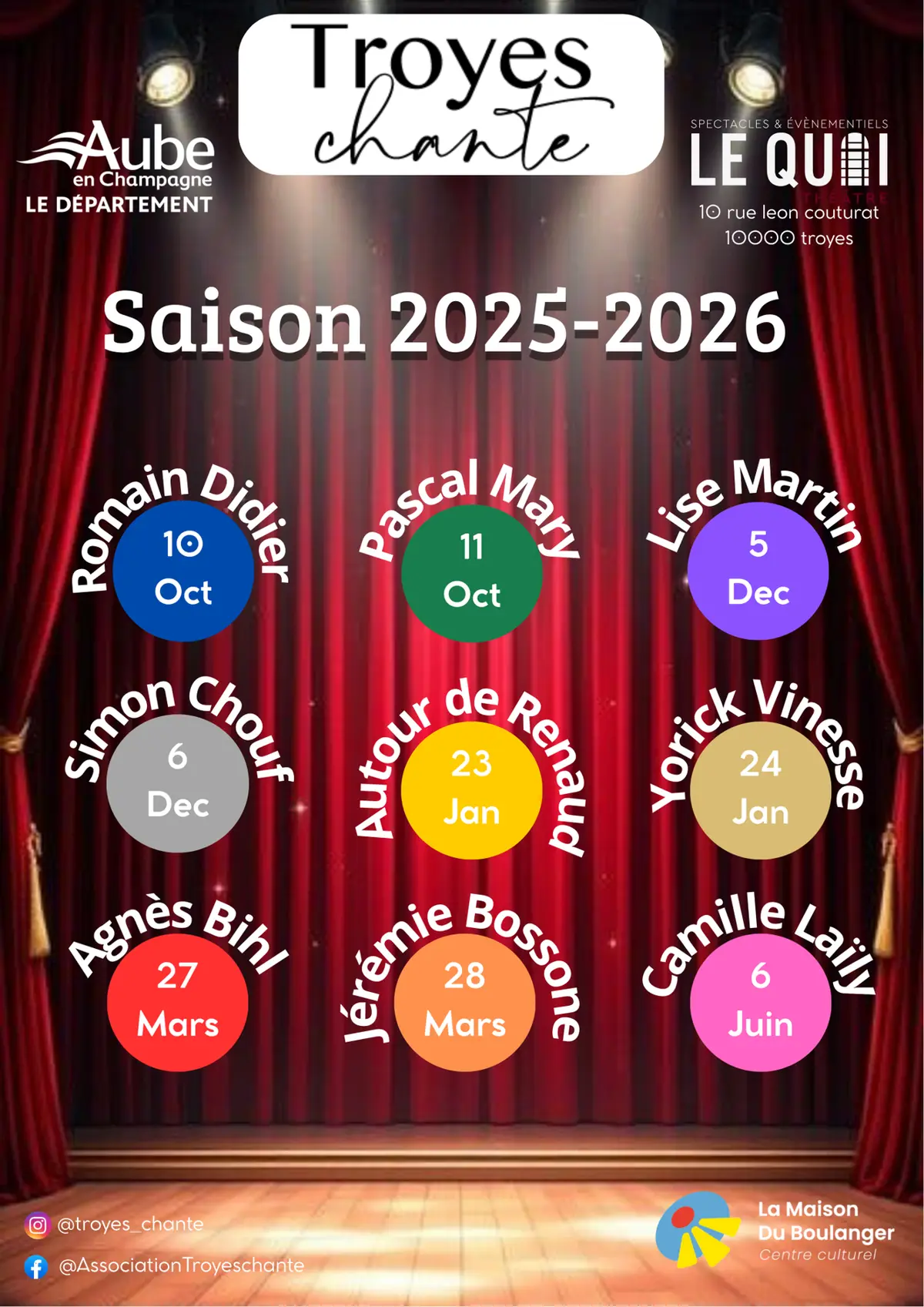 Troyes Chante - Concert Yorick Vinesse