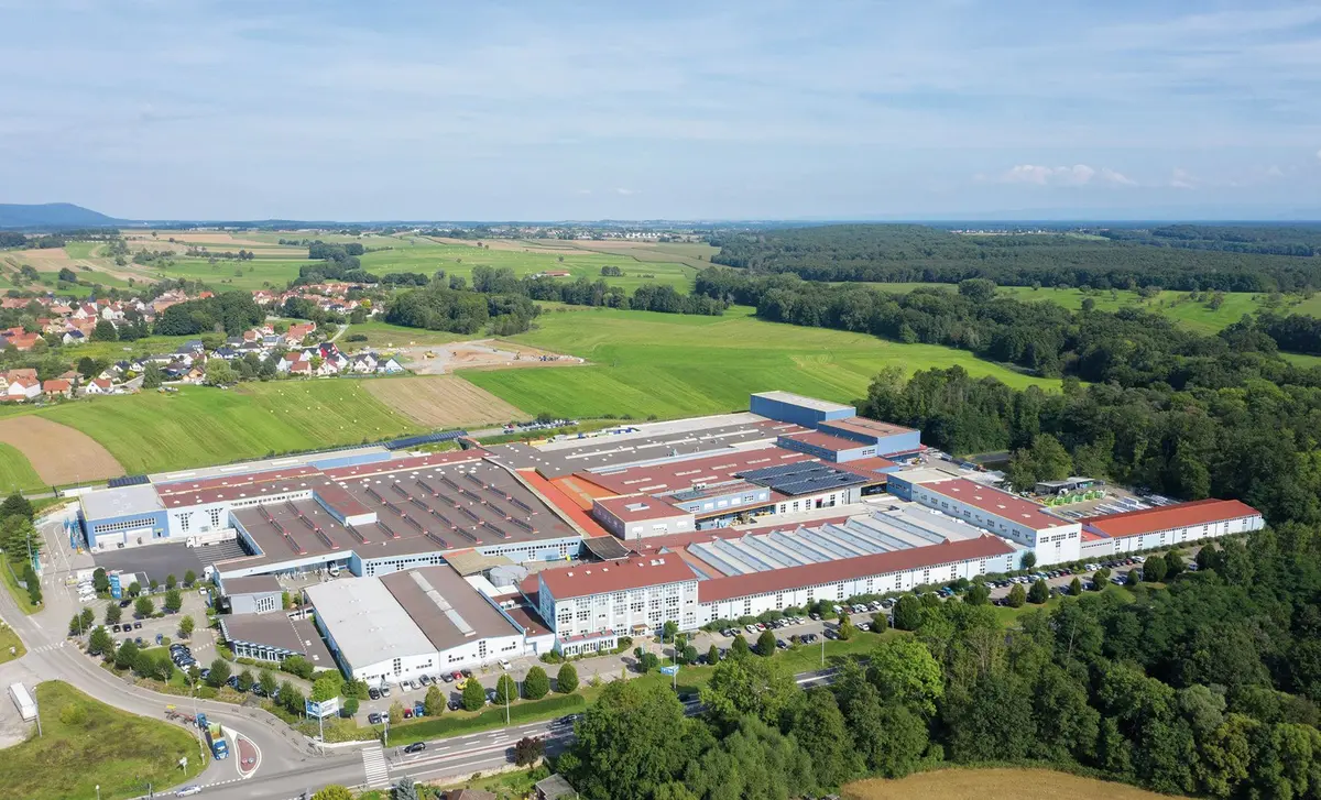 Le site de TRYBA est implanté à Gundershoffen